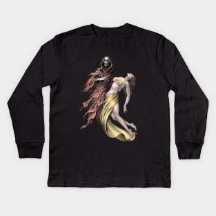 Death and the Maiden Kids Long Sleeve T-Shirt